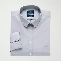 Stafford Big And Tall Advanced Performance Sweat Repel Mens Long Sleeve Dress Shirt