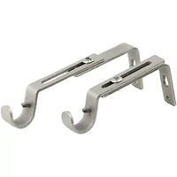 Rod Desyne Adjustable Curtain Brackets