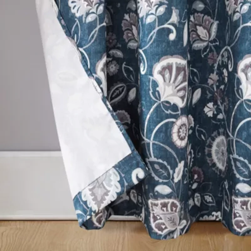 Sun Zero Jorah Grommet Top Energy Saving Light-Filtering Single Curtain Panel