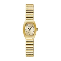 Caravelle Designed By Bulova Womens Gold Tone Stainless Steel Expansion Watch 44l261