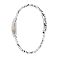 Caravelle Designed By Bulova Womens Two Tone Stainless Steel Bracelet Watch 45l187