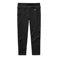 Xersion Active Little & Big Kid Girls Quick Dry High Rise 7/8 Ankle Legging
