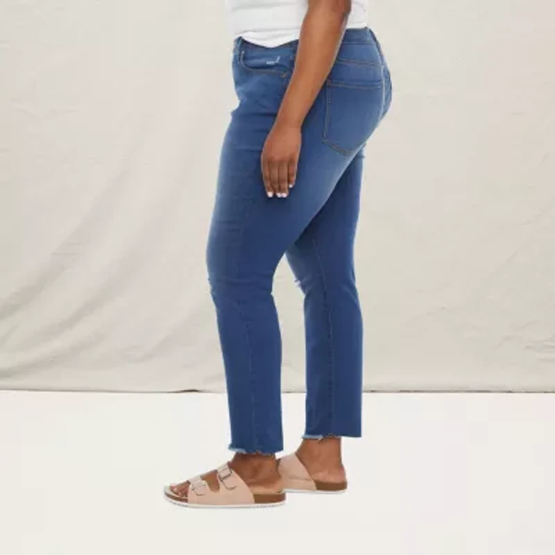 a.n.a-Plus Womens Skinny Jean