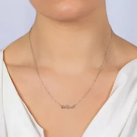 Silver Treasures Be Kind Womens Sterling Silver 16 Inch Pendant Necklace