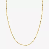 Womens 14K Gold 16 Inch Fashion Chain Necklace