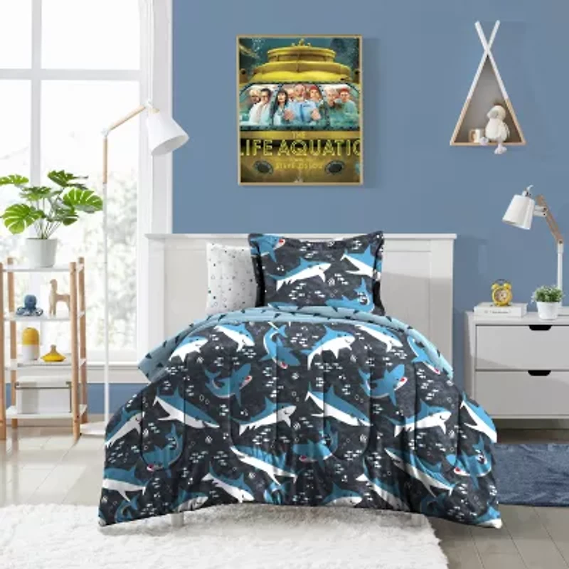 Dream Factory Sharks 5-pc. Complete Bedding Set with Sheets