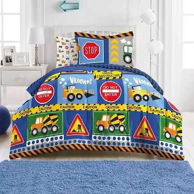 Dream Factory Under Construction 5-pc. Complete Bedding Set with Sheets