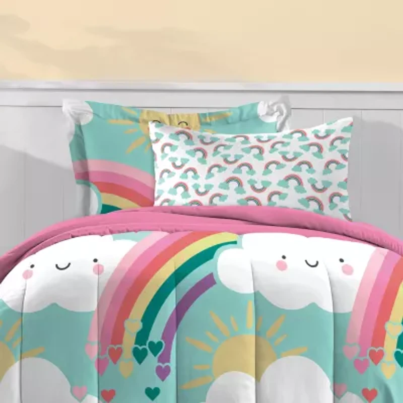 Dream Factory Rainbow 5-pc. Complete Bedding Set with Sheets