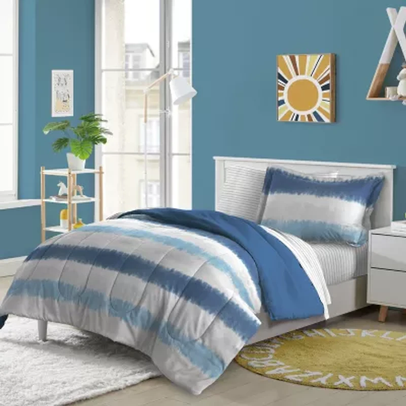 Dream Factory Tie Dye Stripe 5-pc. Complete Bedding Set with Sheets