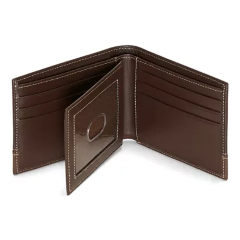 Stafford Pebble Mens Extra Capacity Bifold Wallet