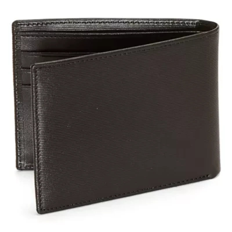 J. Ferrar Embossed Mens Bifold Wallet