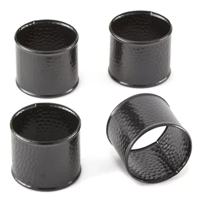Homewear Black Hammer 4-pc. Napkin Ring