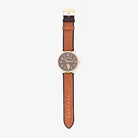 U.S. Polo Assn. Mens Brown Strap Watch Usc50596jc