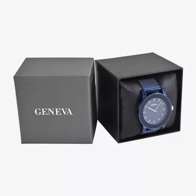 Geneva Mens Blue Bracelet Watch Mac8129jc Hawthorn Mall