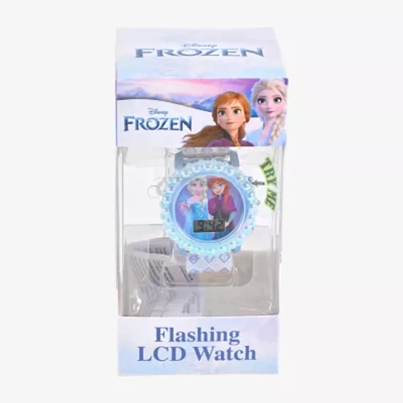 Disney Frozen Girls Multicolor Strap Watch Fzn4890jc