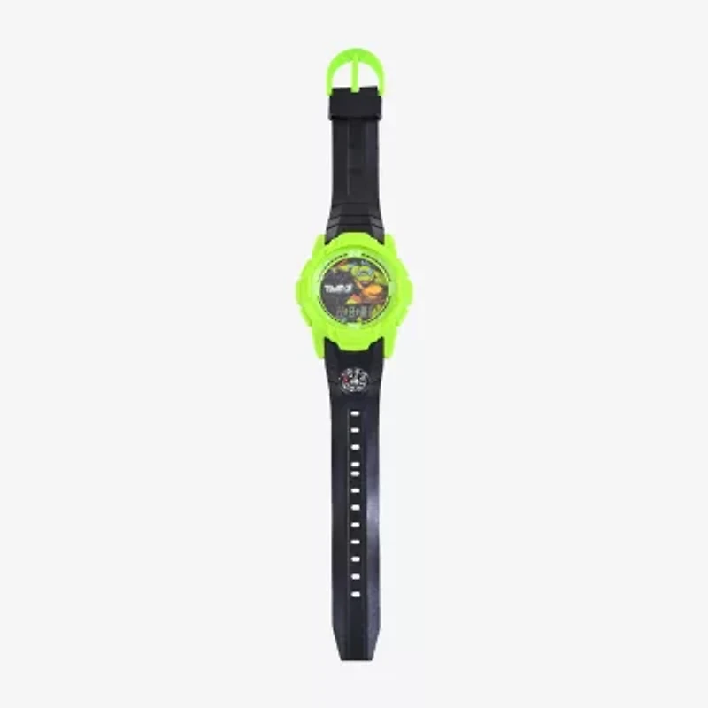 Teenage Mutant Ninja Turtles Boys Black Strap Watch Tmr4106jc