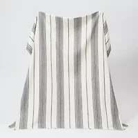 Linery Farmhouse Stripe Reversible Quilt Set