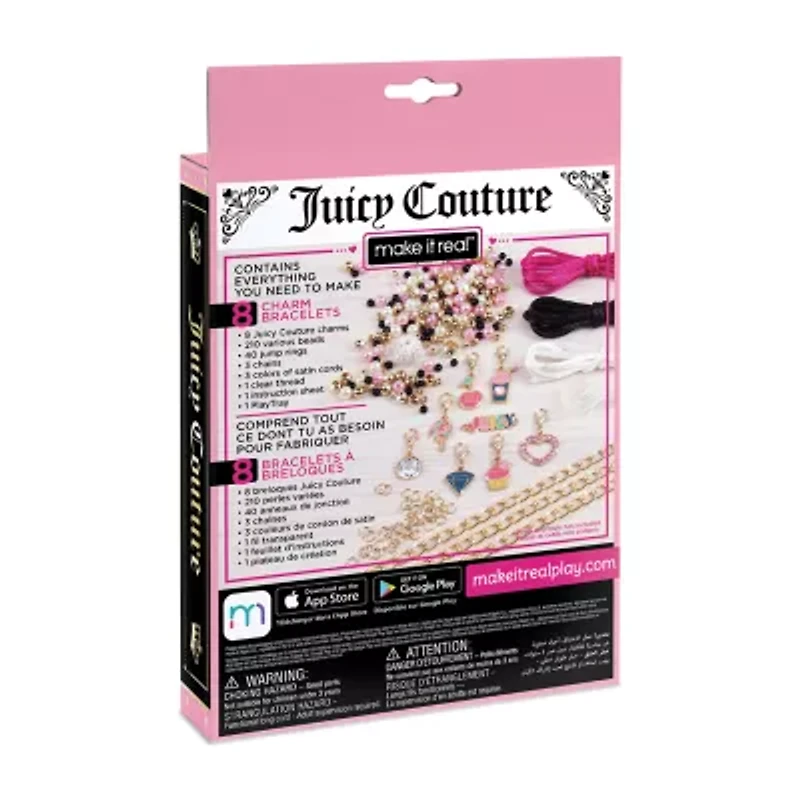 Juicy Couture Mini Pink & Precious Bracelets Kit Jewelry Kit