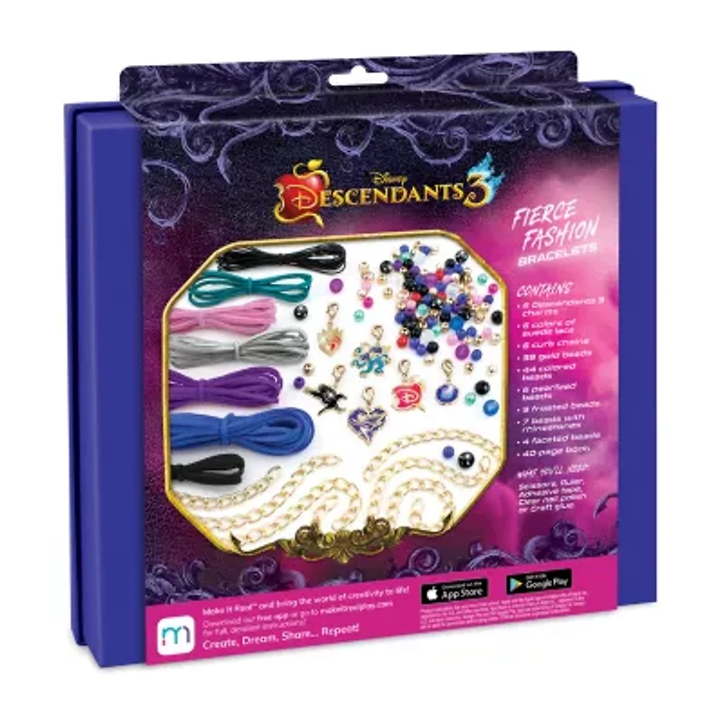 Disney Collection Descendants 3: Fierce Fashion Bracelets Kit 4-pc. Jewelry Kit