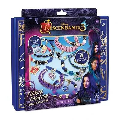 Disney Collection Descendants 3: Fierce Fashion Bracelets Kit 4-pc. Jewelry Kit