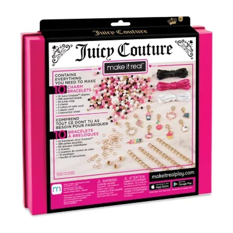 Juicy Couture Pink & Precious Bracelets Kit Jewelry Kit