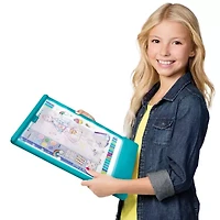 Make It Real Fashion Design Tracing Light Table 8-pc. Coloring Set