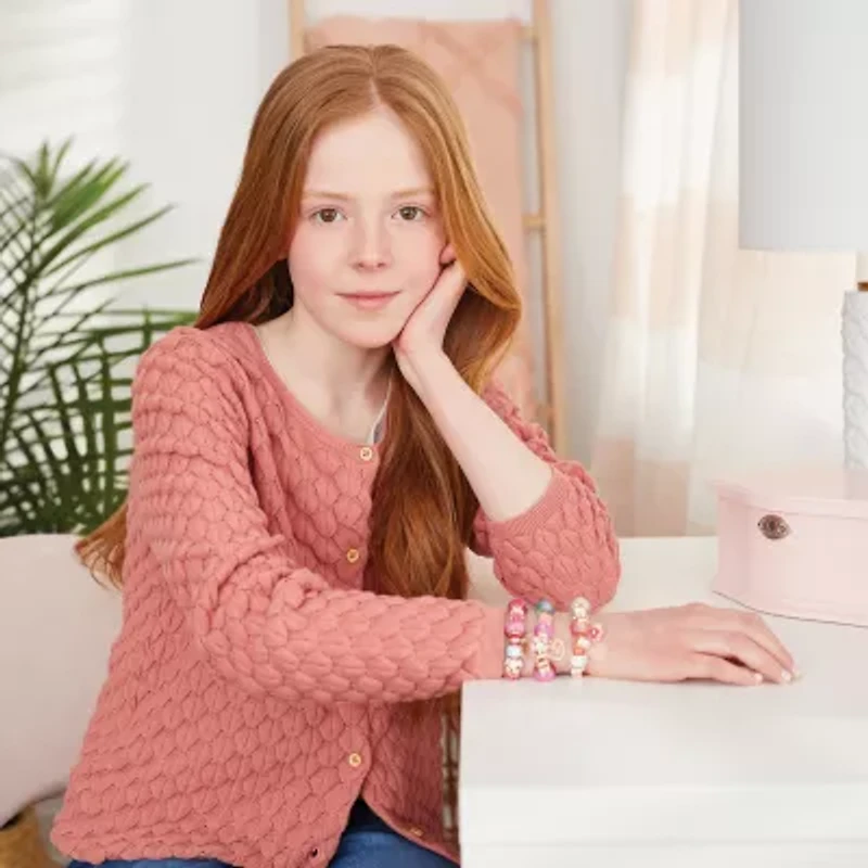 Make It Real Halo Charms Bracelets Think Pink DIY Jewelry Kit