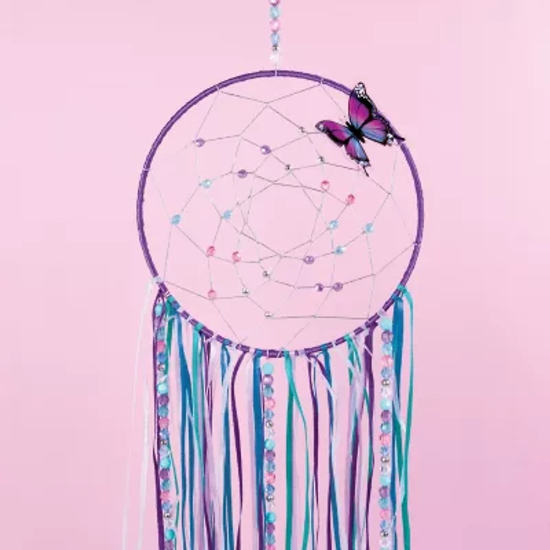 Make It Real DIY Dreamcatcher - Purple Pink Blue Butterfly