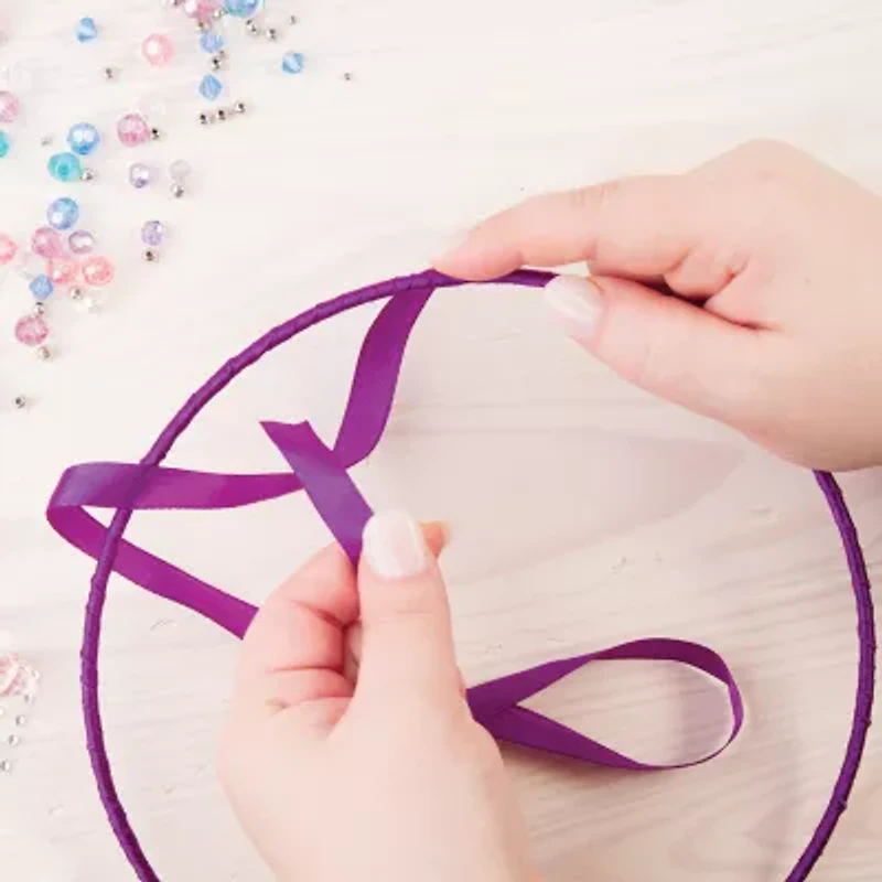 Make It Real DIY Dreamcatcher - Purple Pink Blue Butterfly