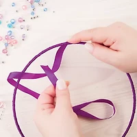 Make It Real DIY Dreamcatcher - Purple Pink Blue Butterfly