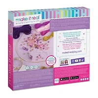 Make It Real DIY Lunar Dream Catcher with Lights - Purple Pink & Gold