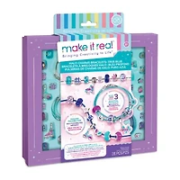 Make It Real Halo Charms Bracelets True Blue DIY Jewelry Kit