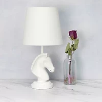 All the Rages Simple Designs Decorative Chess Horse Table Lamp