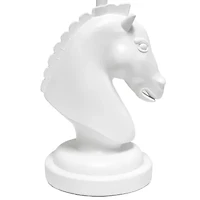 All the Rages Simple Designs Decorative Chess Horse Table Lamp