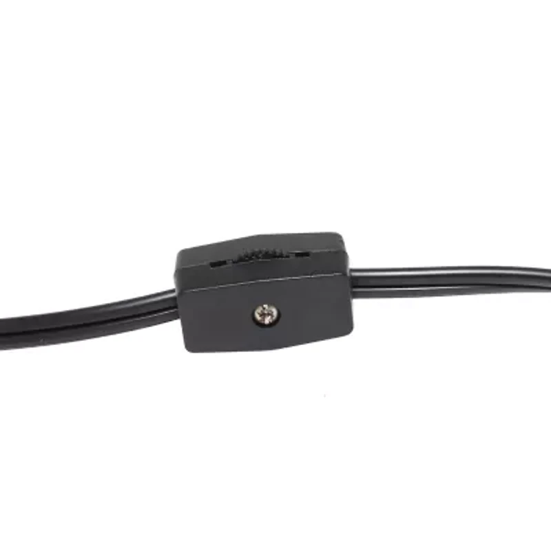 All the Rages Simple Designs Ruffled Metallic Ceramic Table Lamp