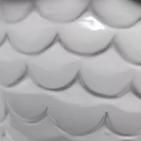 All the Rages Simple Designs Owl Ceramic Table Lamp