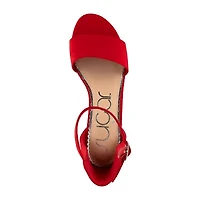 Sugar Womens Noelle Low Heeled Sandals