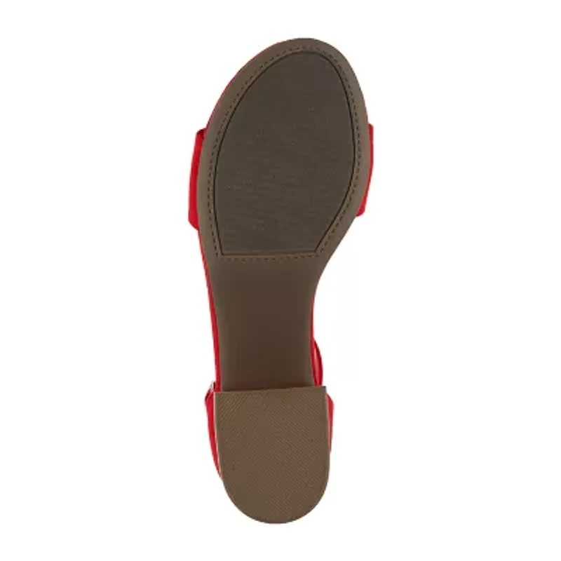 Sugar Womens Noelle Low Heeled Sandals