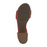 Sugar Womens Noelle Low Heeled Sandals