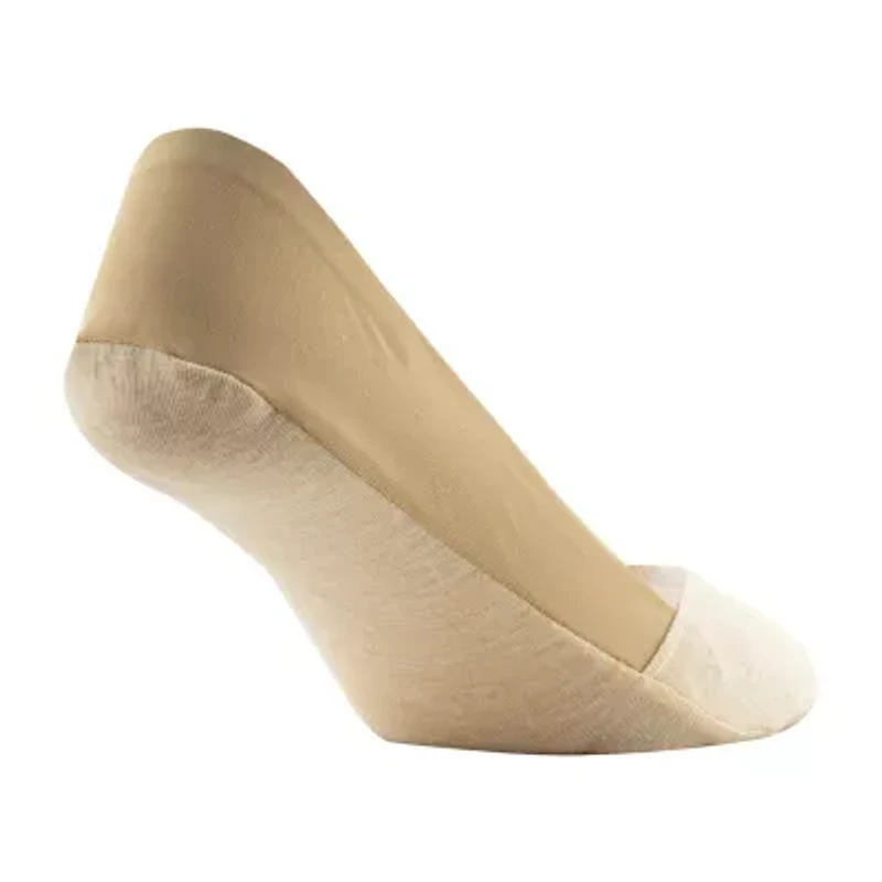 Peds Smooth Edge Low Cut Womens Multi-Pack 2 Pair Liner Socks