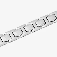 Mens Tungsten Carbide Link Bracelet