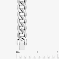 Mens Stainless Steel ID Bracelet