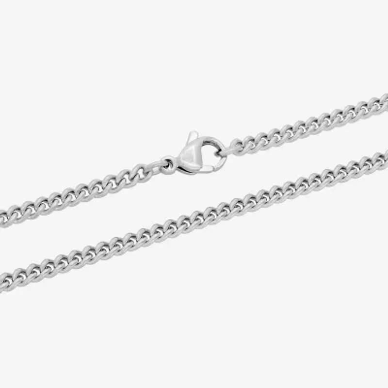 Mens Stainless Steel Chain Necklace