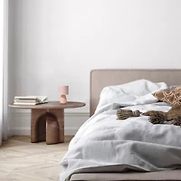 All the Rages Simple Designs Textured Pastel Ceramic Table Lamp