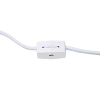 All the Rages Simple Designs Textured Pastel Ceramic Table Lamp