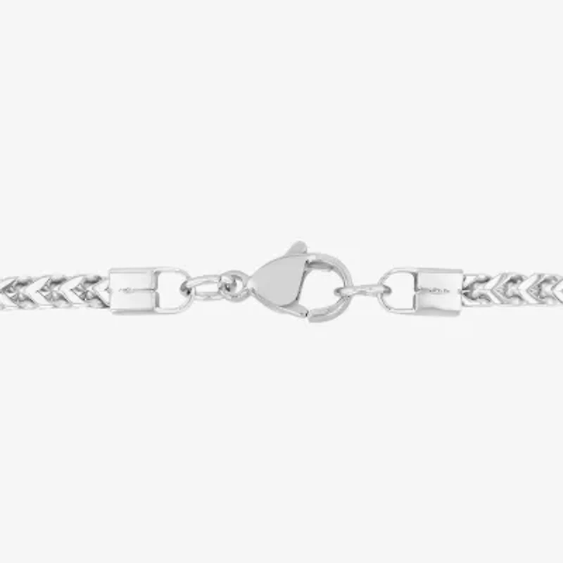 Mens Stainless Steel 24 Inch Link Chain Necklace