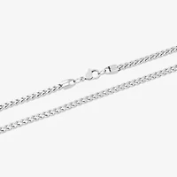 Mens Stainless Steel 24 Inch Link Chain Necklace