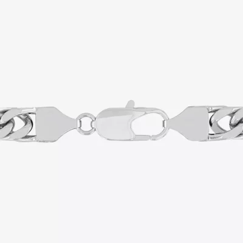 Stainless Steel Solid Link Chain Necklace