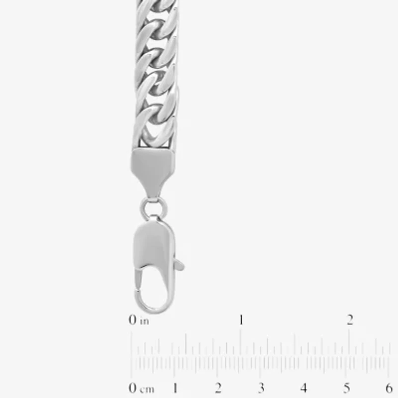 Stainless Steel Solid Link Chain Necklace