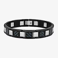 Mens Stainless Steel Link Bracelet